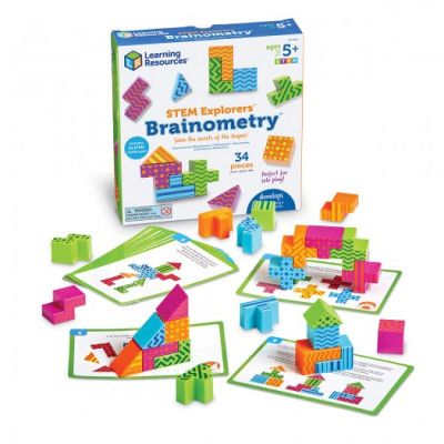 Обучающий набор Learning Resources Цветная геометрия (LER9306) | Зображення 1