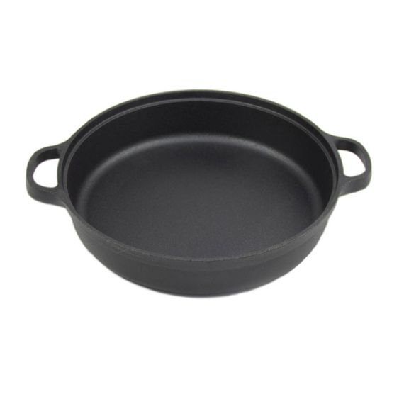 Чавунна сковорода з скляною кришкою Ø35 см GRILLI 777192 Код: 012715 | Зображення 3