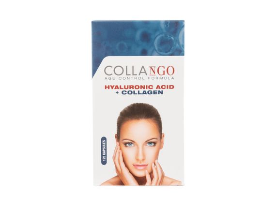 Гиалуроновая кислота и коллаген Collango Hyaluronic Acid + Collagen 125 caps