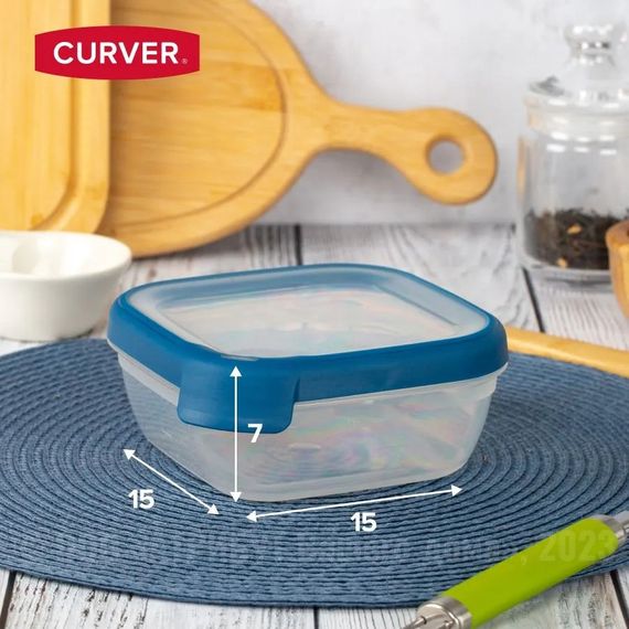 Контейнер для їжі харчовий пластиковий з кришкою Curver Grand Chef 750 мл (00013) | Зображення 5