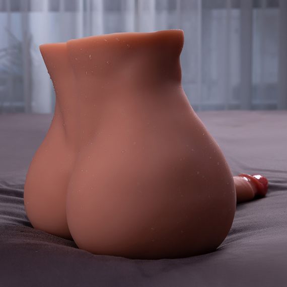 Мужской полуторс “Bartlett”, с вибрацией и фрикциями Sex Aura | Зображення 5