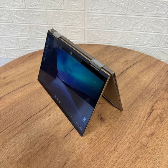Ноутбук-трансформер Б-класс HP Pavilion x360 14m-dy1033dx Gold / 14" (1920x1080) IPS Touch / Intel Core i5-1155G7 (4 (8) ядра по 2.5 - 4.5 GHz) / 8 GB DDR4 / 512 GB SSD / Intel Iris Xe Graphics / WebCam б/у | Зображення 6