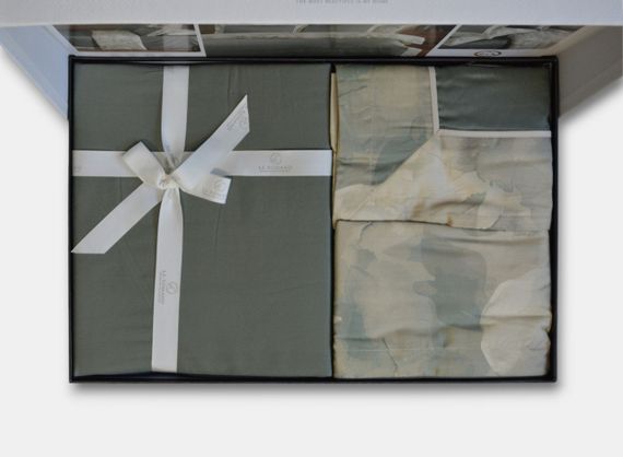 Постельное белье La Romano Silk Satin 200×220 см Rivano Moonmist | Зображення 5