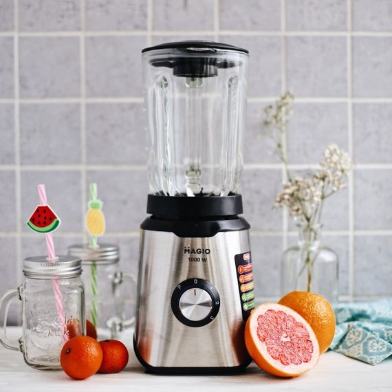 Блендер настільний стаціонарний Magio MG-651 зі скляною чашею | Зображення 8