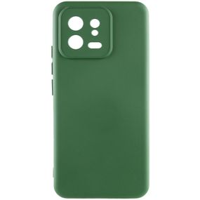 Чехол Silicone Cover Lakshmi Full Camera (A) для Xiaomi 13 Full camera, Зеленый / Dark green