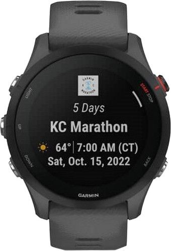 Смарт-годинник Garmin Forerunner 255 Slate Gray (010-02641-00/10/43) | Зображення 6