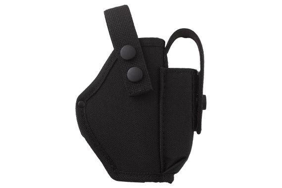 Кобура поясна Форт-17 з чохлом під магазин (Cordura 1000D, чорна) MAS