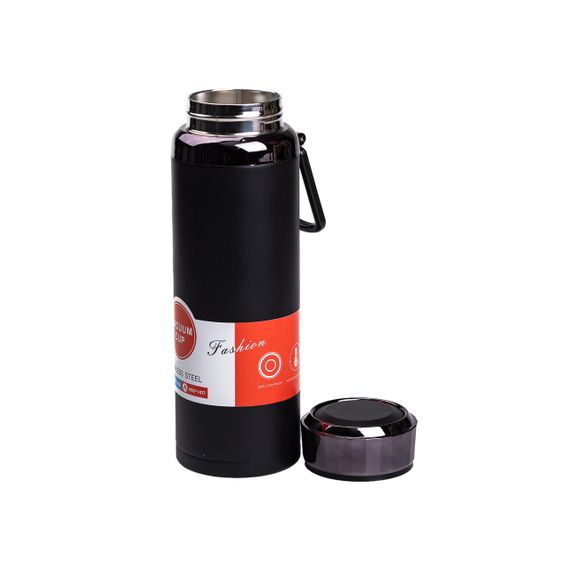 Термос Vacuum Sports 1 л из нержавеющей стали черный HP-14-29B | Зображення 3