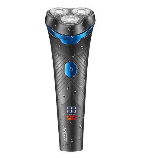 Електробритва роторна VGR V-346 BLUE, водонепроникна, LED-дисплей (46257-V-346_344) | Зображення 3
