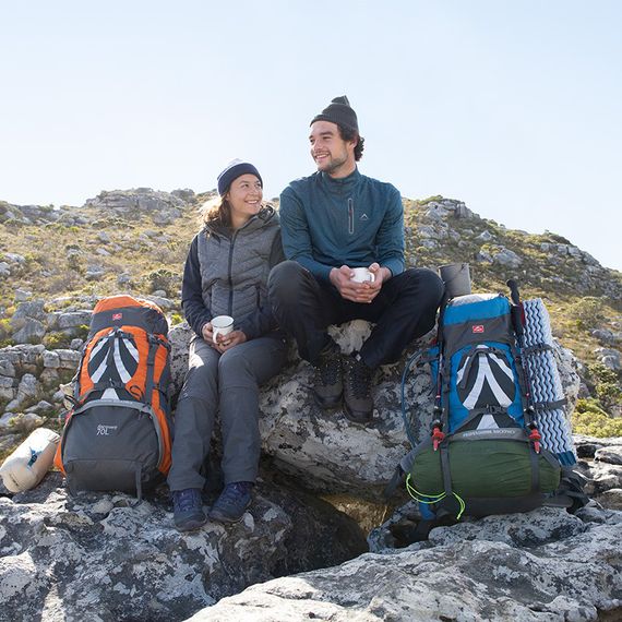 Рюкзак туристичний Naturehike NH70B070-B, 70 л + 5 л, блакитний | Зображення 8