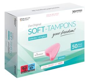 Гігієнічні тампони - Soft-Tampons Normal, 50 шт. Sex Aura