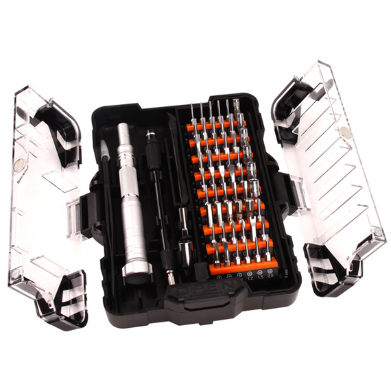 Отвертка SV + набор бит прецизионных 61 шт Черный (sv2234-1)