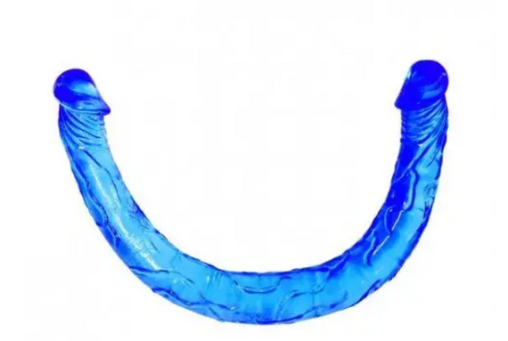 Подвійний Фалоімітатор "Double Dong" BLUE sexstyle | Зображення 1