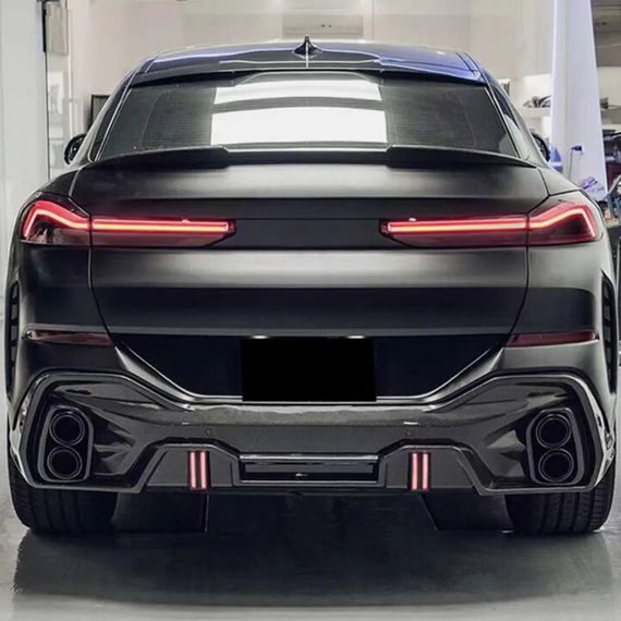 Спойлер кришки багажника Карбон V1 для BMW X6 G06 2019- рр | Зображення 1