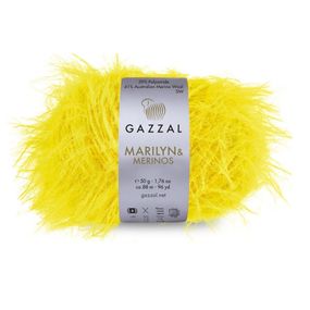 Пряжа для в'язання MARILYN & MERINOS № 8277 (Мерілін і Меринос) Gazzal нитки для плетіння спицями та гачком