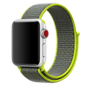 Нейлоновый ремешок Primo для Apple Watch 42mm / 44mm / 45mm - Green