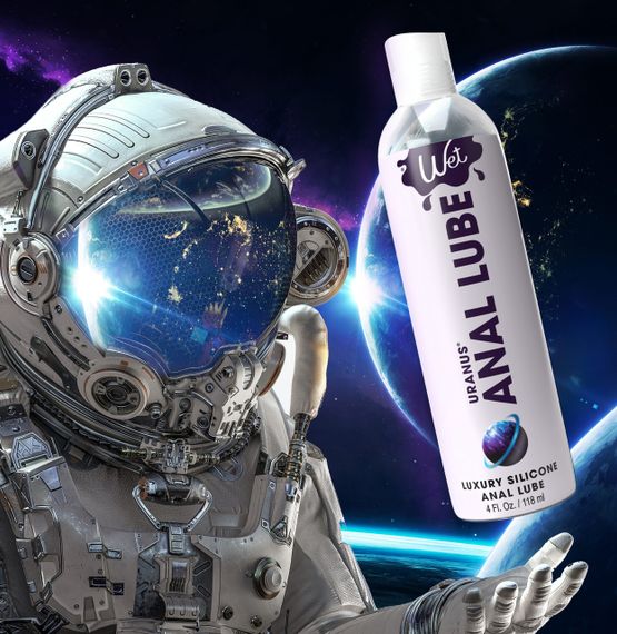 Анальний лубрикант Wet Uranus 236 мл, на силіконовій основі Sex Aura | Зображення 3