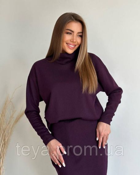 Костюм цвет фиолетовый размеры S, M, L, XL FI_008617 | Зображення 3