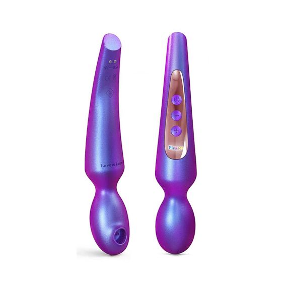 Вибромассажёр Love To Love Pleaser Iridescent Berry, Фиолетовый | Зображення 1