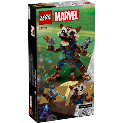 Конструктор LEGO Super Heroes Ракета й малюк Ґрут 566 деталей (76282) | Зображення 6