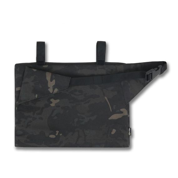 Каремат-сидушка Militex 20mm Cordura Black Multicam під броню