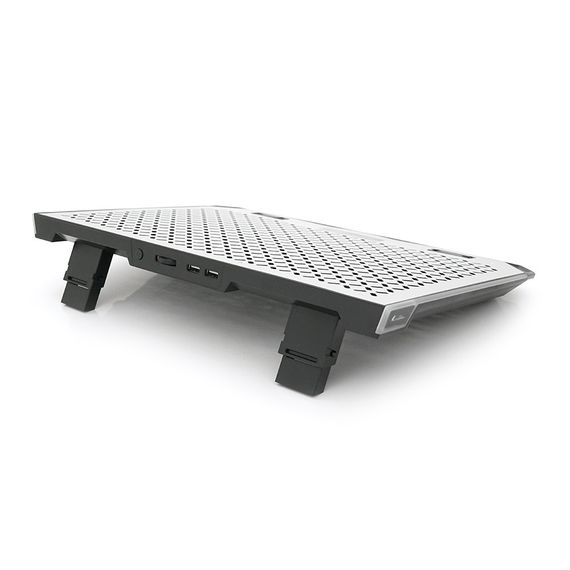 Подставка под ноутбук IceCoorel A17.10-15.6", 6x80mm 1800±10% RPM, RGB | Зображення 1