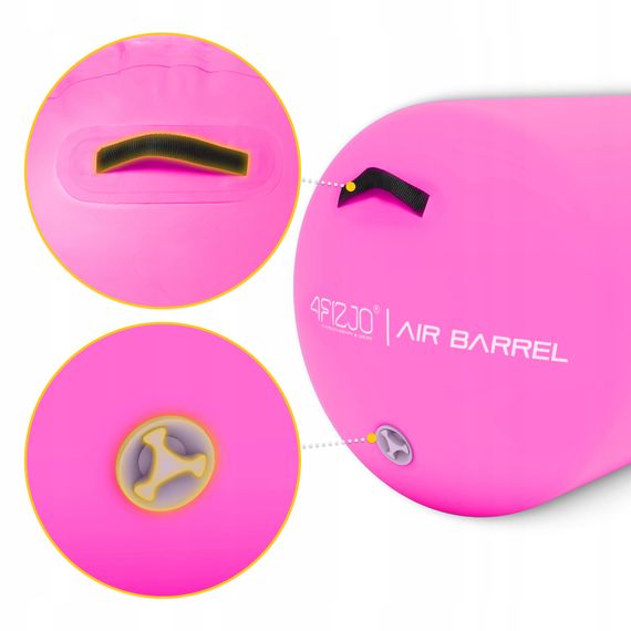 Повітряна бочка для гімнастики 4FIZJO Air Barrel 100 x 75 см Pink (P-5905973405485) | Зображення 1