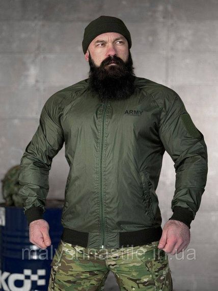 Легкая ветровка army  олива     ВТ5066