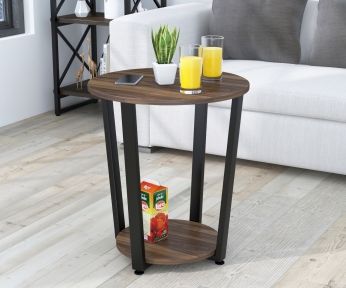 Стол журнальный Loft Design D-50 орех модена