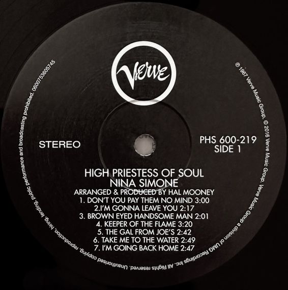 Вінілова платівка Nina Simone - High Priestess Of Soul [LP] | Зображення 2