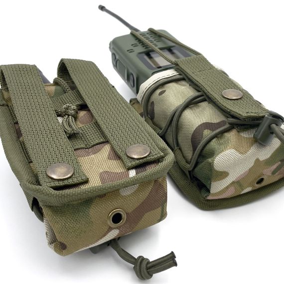 Підсумок під рацію полікордура Мультикам Molle чохол тримач для радіостанції | Зображення 1