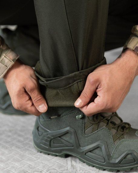 Зимові штани на флісі олива НП5041 | Зображення 7