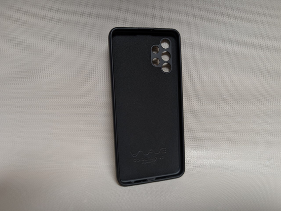 Чохол для Samsung Galaxy A32 4G / Самсунг Гелаксі A32 4G, WAVE Colorful, силіконовий, матовий, чорний | Зображення 1