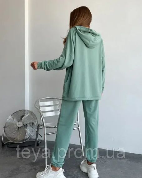 Спортивный костюм для женщин цвет зеленый размеры S/M, L/XL FI_008507 | Зображення 2