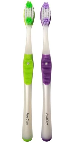 Зубна щітка ApaCare, середньої жорсткості з щетиною 3D Micro Clean (2шт.) | Зображення 2