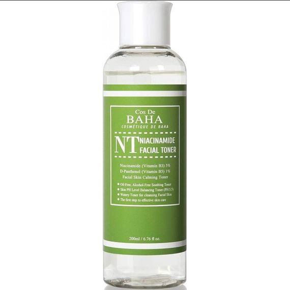 Тонер для проблемной кожи с ниацинамидом Cos De BAHA Niacinamide Toner (200 ml) | Зображення 1