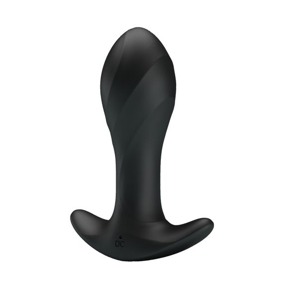 Анальна пробка - Pretty Love Anal Plug Massager Black | Зображення 8