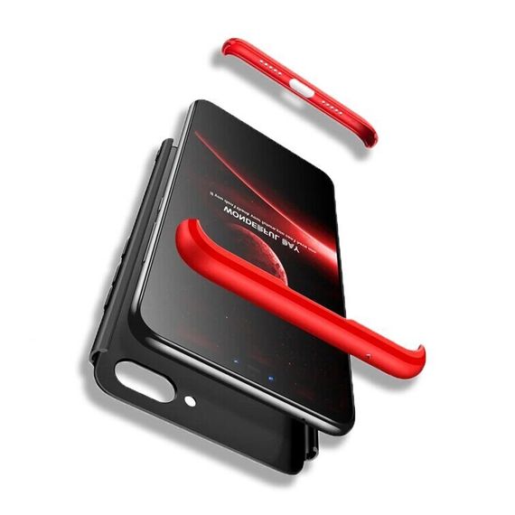 Чохол GKK 360 градусів для Oppo A12 колір Чорний | Зображення 4