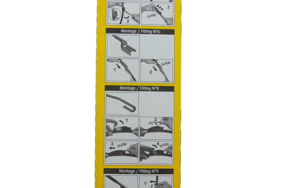 Щетки стеклоочистителя 650 650mm Seat Altea 04- XL 06- Toledo III 04-09 119440 | Зображення 8