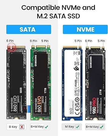 Корпус ORICO USB3.2 Gen1 Type-C M.2 NGFF SATA SSD (5 Гбит/с) (pmw2) | Зображення 3