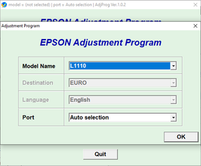 Сброс памперса в Epson L3116