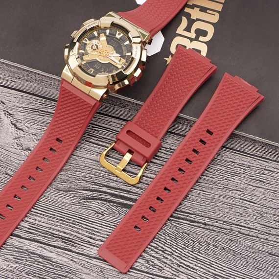Ремінець для Casio G-Shock GA-100/110 Red GD | Зображення 2