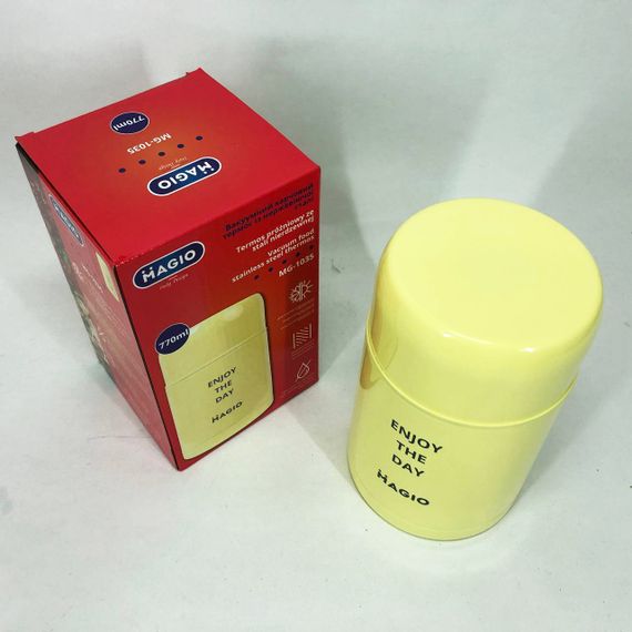 Контейнери для їжі з відсіками Magio MG-1035 770 мл, Термос харчовий переносний, Термос для їжі дитячий HL-90