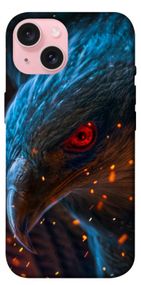 Чохол з картинкою Вогненний орел для Apple iPhone 15 (6.1")