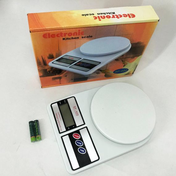 Кулинарные весы для взвешивания еды Domotec SF-400, Весы цифровые для готовки настольные KF-78 | Зображення 8
