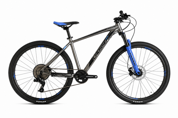 Велосипед горный 29" Crosser Solo 21 рама 21", 1x12 Shimano Deore, алюминий, дисковые гидравлические | Зображення 2