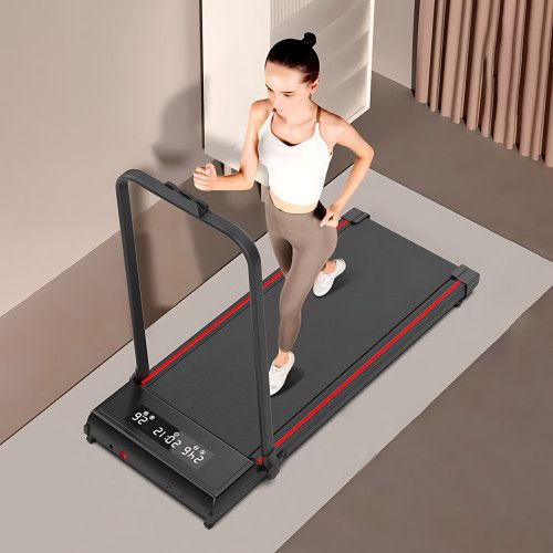 Складана бігова доріжка YXT003 3-в-1 Walking Pad, до 150 кг, 10 км/год, з пультом, LED-дисплеєм, зона бігу 107×40 см | Зображення 6