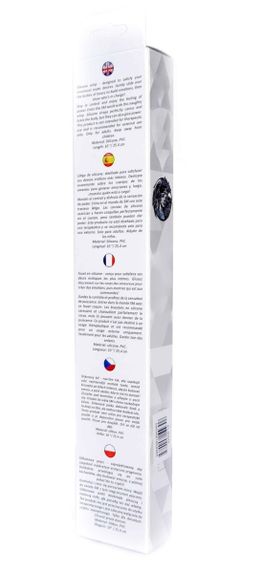 Силіконовий флогер ( довжина 26 см ) Fetish Boss Series - Silicone Whip Black 10", BS6100037 Sex Aura | Зображення 7