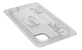 Відкидна кришка з ручкою та виїмкою під ложку FlipLid з прозорого полікарбонату для гастроємності Cambro
