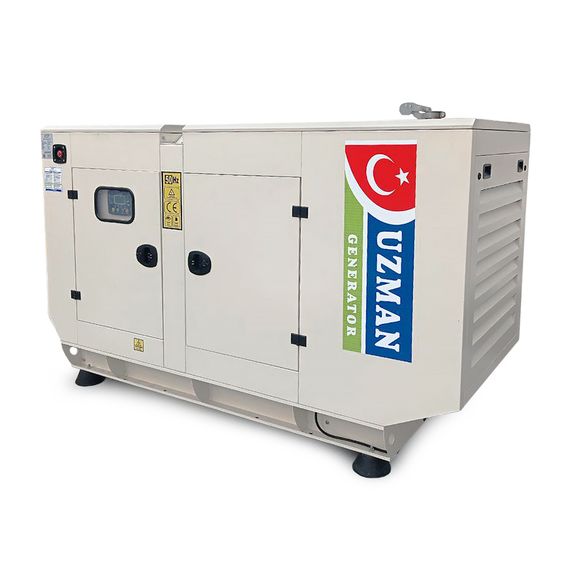 Генератор дизельний Uzman YANGDONG 44 KVA/32KW, трифазний 230/400V, 50Hz, водяне охолодження, 2200*1000*1500, 900kg, (AVR+ATS(АВР) у комплекті)
